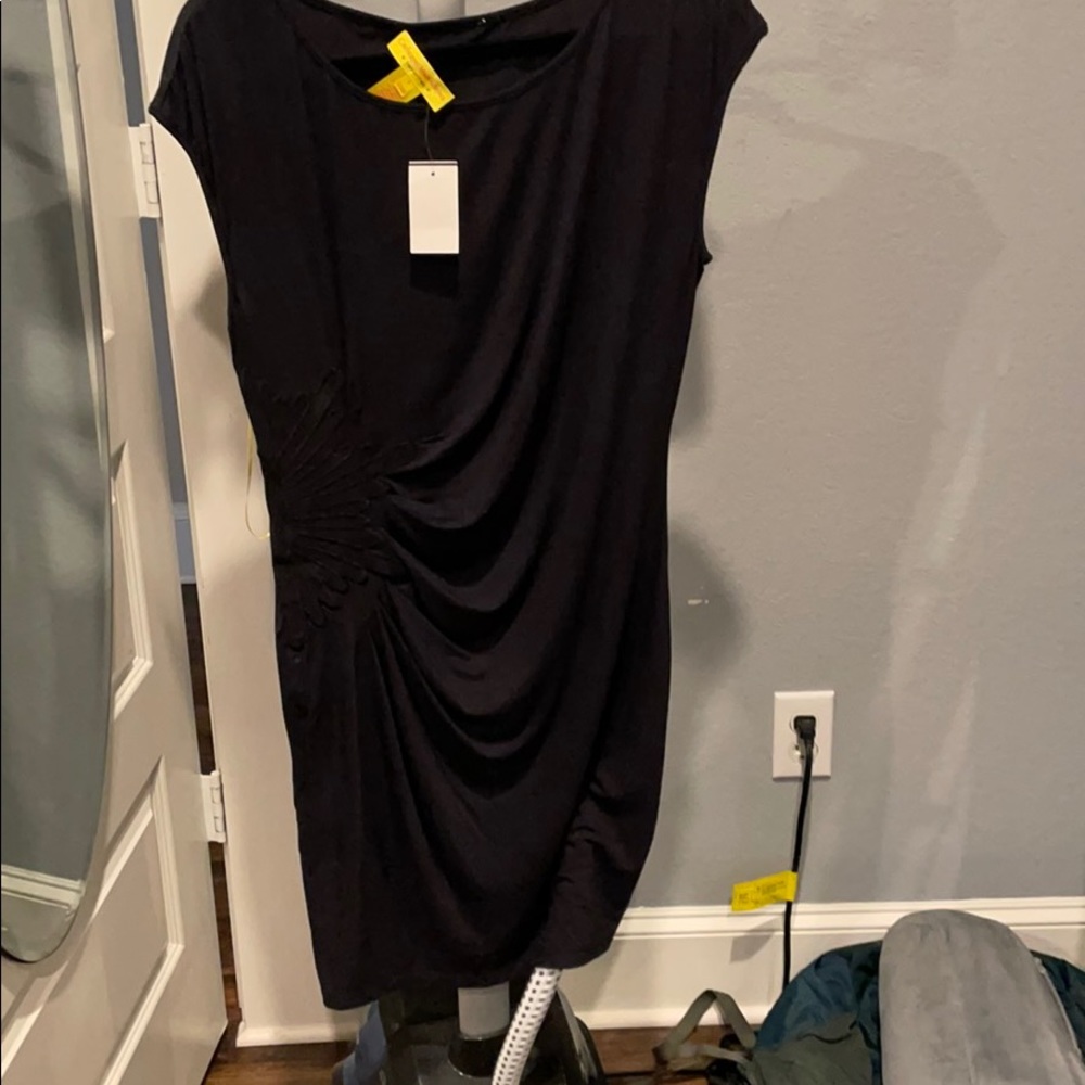 Catherine Malandrino Rouched Side Dress